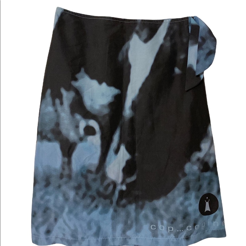 cop copine cow skirt